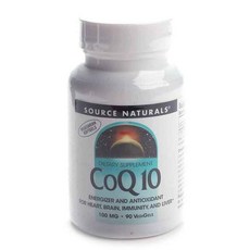 SOURCE NATURALS 輔酶Q10蜂膠 100mg, 1個, 90 件