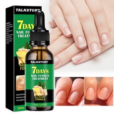 TALKSTORY 薑汁指甲修護液，7天指甲真菌護理，植物配方，30ML, 1個, DZ1758
