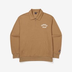 휠라 FILA 면혼방 반집업 카라 맨투맨 (FS2POF3313X_CAL) 366392