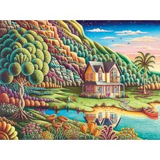 Ravensburger Summertime 0750 Piece Puzzle 퍼즐 1000 개, Ravensburger Summertime 0750 P