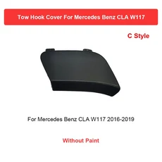 메르세데스 CLA W117 AMG 라인 쿠페 CLA180 CLA200 용 전면 견인 후크 커버 1178856900, 05 C Without Paint