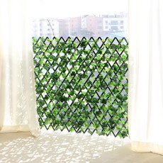 파티션 인조넝쿨 조화 울타리 인테리어, 고급형 넝쿨일체형 자바라 대(120cm)