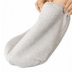 아띠꼴로 뜨끈뜨끈 환자 방한 토시 치매 보호 장갑 워머 케어방한토시, 1개, 진그레이