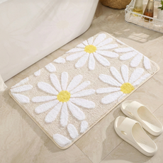 아룸 빨아쓰는 흡수력좋은 플라워 발매트, 캐모마일