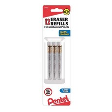 펜텔 Pentel 399683 리필 지우개 화이트 12/팩 (Z2-1N) 튜브 298282 3630524536