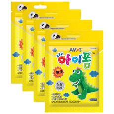 2000 NEW 아이폼 파우치 (50g), 노랑, 4개