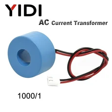 0.56 ''디지털 전압계 전류계 DC 0-100V AC60-500V 1A 10A 50A 100A 빨간색 파란색 LED 디스플레이 전압 전, 04 Current Transformer, 01 0-10A, 1개