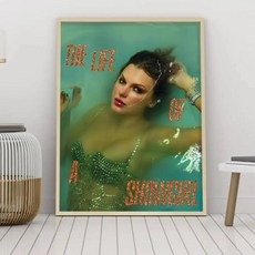 쇼걸의 라이프 포스터 접착 예술 방수 종이 스티커 커피 하우스 룸, 2. z1