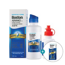 [26년 첫특가] 바슈롬 보스톤 어드밴스 보존액 120ml+어드밴스 세척액 30ml 세트 + 심플러스 30ml 증정 하드렌즈 드림렌즈, [26년 첫특가] 바슈롬 보스톤 어드밴스 보존액 120