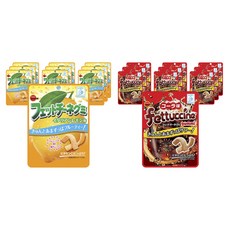 부르본 페투치네 구미 이탈리안 레몬맛 + 콜라맛, 100g, 10세트