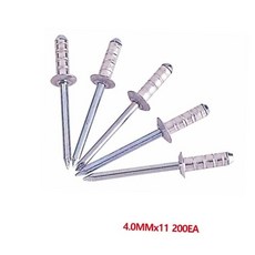 11mm 대화 1690031 리벳못 x 11 200개입 4.0mm, 본상품, 1