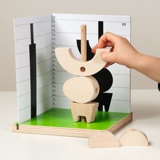 Dusyma 投影遊戲 空間拼圖 認知學習 益智玩具 兒童學習 手眼協調 邏輯推理, 1個