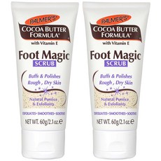 Palmers 파머스 풋 매직 스크럽 60g 2개