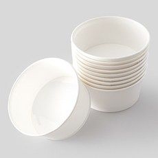 대경 종이용기 무인쇄 520ml, 10개입, 1개