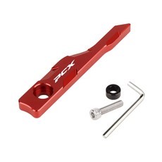 CHEKIS PCX ABS센서커버 PCX로고각인 고급형 포인트커버 21년-26년 호환, 레드, 1개