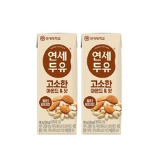 연세두유 고소한 두유 아몬드잣 190ml 24개