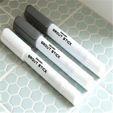 타일줄눈마카 곰팡이방지 욕실타일보수 틈새메우기 펜 화장실줄눈, 밝은회색
