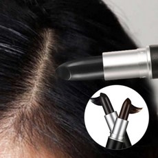 새치커버 스틱 흰머리 부분 흑채 마스카라 헤어 라인, 1개, mod 흑갈색