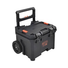 TACTIX TX-0412 Loadup 3件式工具箱套裝，附輪子伸縮拉桿，大容量耐用型工具收納箱, 1個