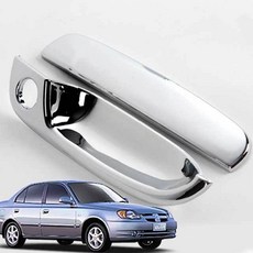 베르나 도어캐치커버 크롬 도어몰딩cra4+3dNf