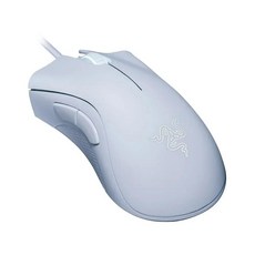 Razer DeathAdder 필수 유선 게이밍 마우스 노트북 PC 6400DPI 광학 센서 5 개의 독립 버튼, 화이트