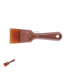 이렌콩 고무헤라 우레탄 밤색 50mm 에폭시빠데 껌제거기 도배헤라