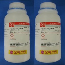 팔미트산 (EP) 500G (kor 일본) Palmitic acid Hexadecanoic acid 팔미드산, YAKURI-EP, 1통, 500ml