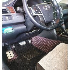 Toyota豐田 Corolla Camry RAV4 CHR IZOA Levin 不鏽鋼油門剎車踏板改裝, 凱美瑞《06-17款》全套4片