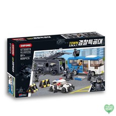 Toymall 옥스포드경찰놀이 버스테러진압 경찰특공대세트, 1개