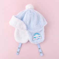 시나모롤 파스텔 퍼 공군모