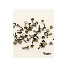 퀼트스타 장식용 양면징 8*13mm 20쌍, 앤틱골드, 1개