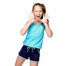 MIT 大童二件式連身褲泳裝