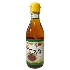 진한 들기름 350ml 100% 볶음 통깨 통들깨 HACCP 진한들기름, 1개