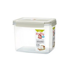 코멕스 토스트하기 편리한 식빵보관용기 3.6L, 1개