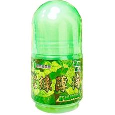 線西鄉農會 抺草綠薄荷舒緩神風露 清涼舒爽 滾珠設計, 35g, 1個