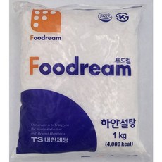 푸드림 하얀설탕, 1kg, 1개