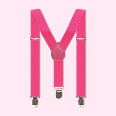 컬러 멜빵 어린이용 분홍big2+2BQW