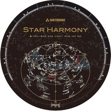 와타나베 교구 제작소 별자리 빠른 보기판 스타 하모니 1109_별자리 그림 포함_