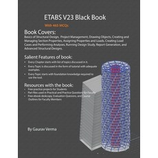 (영문도서)ETABS V23 Black Book Paperback, Cadcamcae Works, English, 9781774592229 Cadcamcae Works, English, 9781774592229