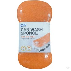온지니 양면 세차스펀지 세차수세미