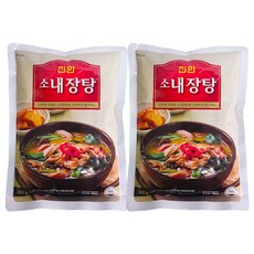 진한식품 소내장탕, 600g, 2개