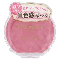 CANMAKE 柔光腮紅霜, 1個, 23 丘比特粉紅