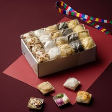 호미루 명절선물 설선물 모둠선물떡 5호 40개입 호미루수제떡 선물떡 상견례 답례떡 인사선물 직원선물 연말선물, 3.5kg, 1박스