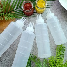 잘라쓰는 양조절 3구 특대형 소스병 700ml 양념통수납che51saN