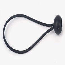 다다마용 방울고무줄 텐트폴대고무줄, 화이트