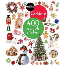 [원서] 페이퍼백 도서 아이라이크 스티커: 크리스마스: 400개의 재사용 가능한 스티커 paperback Book Eyelike Stickers: Christmas: 400 R