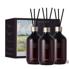 에테르나 프리미엄 대용량 디퓨저 선물세트 500ml, 3개, 플라워샵