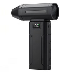 에어 블로워 속도 조절 휴대용 먼지 제거기 전기 드라이어 자동차 컴퓨터 사무실 청소용, 색상: 2. 검정색, 1개