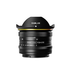 KAMLAN 교환 렌즈 단초점 어안 렌즈 8mm F3.0 소니 E 마운트용 APS-C 지원 피쉬아이 국내 보증 포함 KAM0002