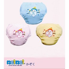 neinei奶瓶家族 練習褲 40支棉兩件式, 粉色,36個月, 1個